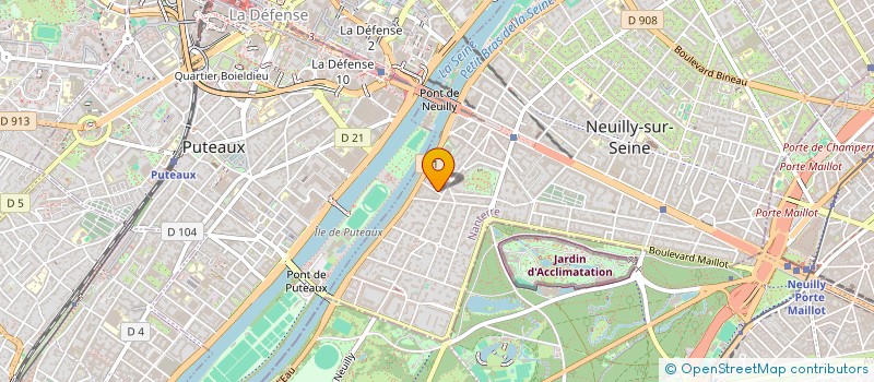 localisation de l'entreprise MAKALAU 2 à NEUILLY-SUR-SEINE