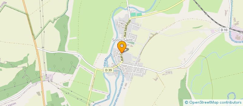 localisation de l'entreprise MAKALIGO à PAGNY-SUR-MEUSE