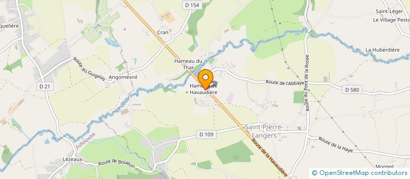 localisation de l'entreprise MAKALO  SAINT-PIERRE-LANGERS