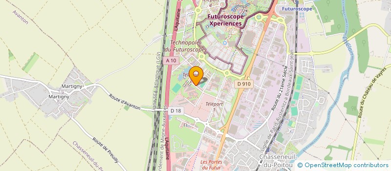 localisation de l'entreprise MAKALO  CHASSENEUIL-DU-POITOU