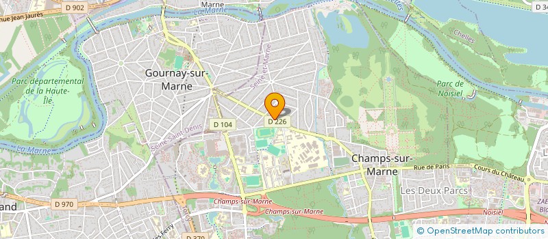 localisation de l'entreprise MAKAM  CHAMPS-SUR-MARNE