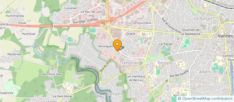 localisation de l'entreprise MAKAR à VANNES