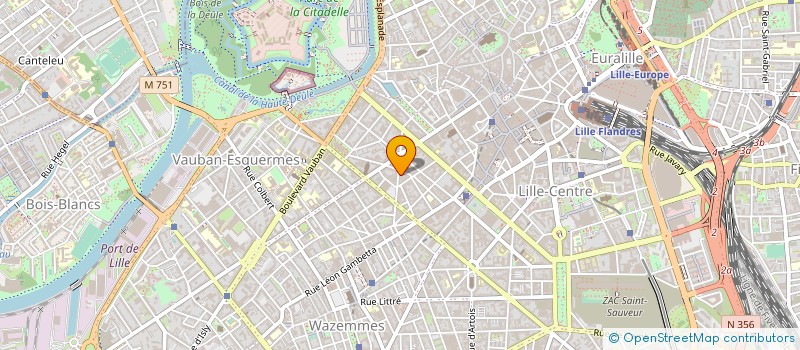localisation de l'entreprise MAKARIOS à LILLE