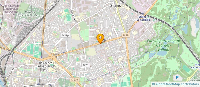 localisation de l'entreprise MAKATEA INVESTMENT à STAINS