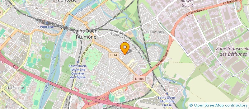 localisation de l'entreprise MAKAW  SAINT-OUEN-L'AUMONE
