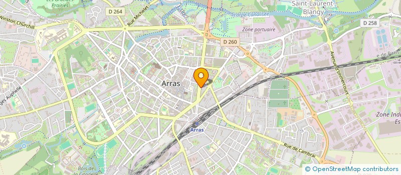 localisation de l'entreprise MAKAZEA à ARRAS