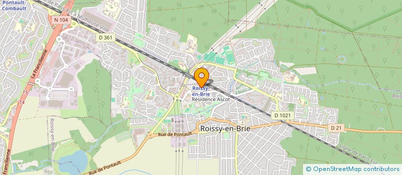 localisation de l'entreprise MAKE à ROISSY-EN-BRIE