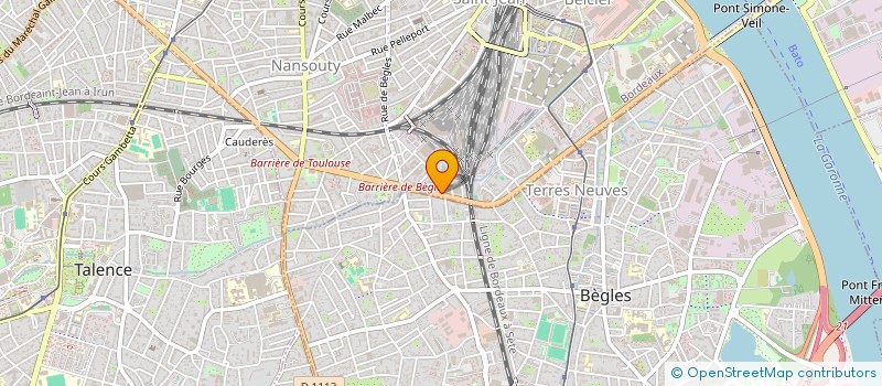 localisation de l'entreprise MAKE  BORDEAUX