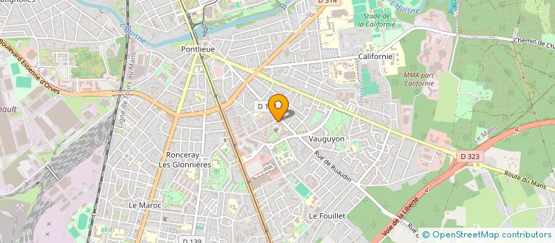 localisation de l'entreprise MAKE AFRICA FRANCE  LE MANS