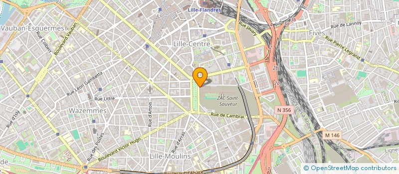 localisation de l'entreprise MAKE ART MEDIA à LILLE