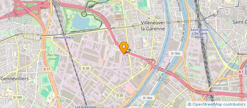 localisation de l'entreprise MAKE BUSINESS INTERNATIONAL  VILLENEUVE LA GARENNE