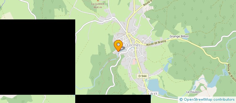 localisation de l'entreprise MAKE ICI MORVAN  LORMES