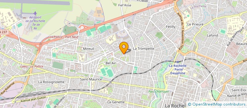 localisation de l'entreprise MAKE IT COUNT  LA ROCHELLE