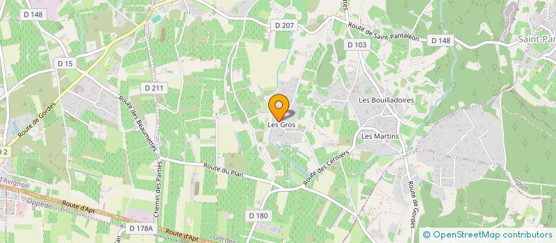 localisation de l'entreprise MAKE IT HOME  GORDES