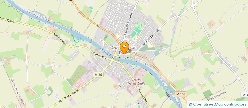 localisation de l'entreprise MAKE (K)IT ! à QUESNOY-SUR-DEULE