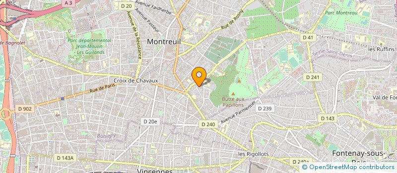 localisation de l'entreprise MAKE MY MAG à MONTREUIL