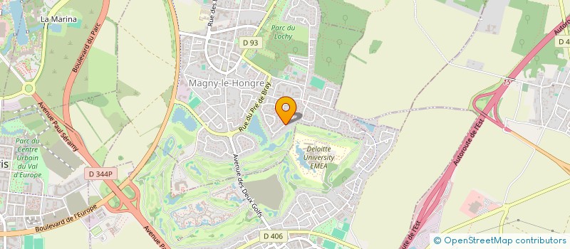 localisation de l'entreprise MAKE SENSE RH à MAGNY-LE-HONGRE