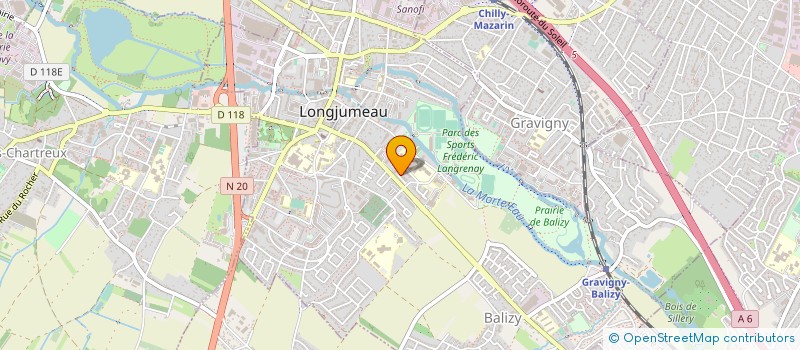 localisation de l'entreprise MAKE YOUR NAME à LONGJUMEAU