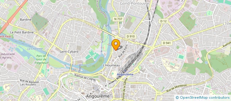 localisation de l'entreprise MAKEA HOLDING à ANGOULEME