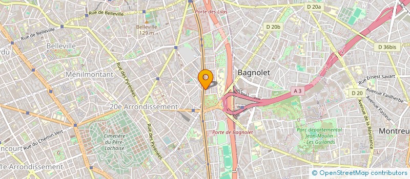 localisation de l'entreprise MAKEDA  PARIS