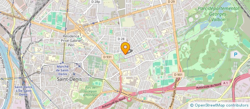localisation de l'entreprise MAKEDA à SAINT-DENIS