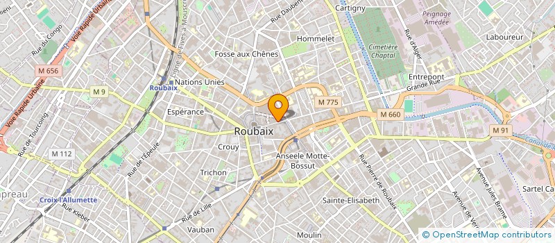 localisation de l'entreprise MAKEDA HOME SERVICES à ROUBAIX