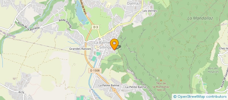 localisation de l'entreprise MAKEJO  LA BALME-DE-SILLINGY