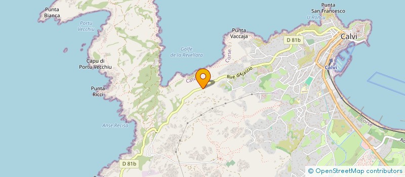 localisation de l'entreprise MAKELE à CALVI