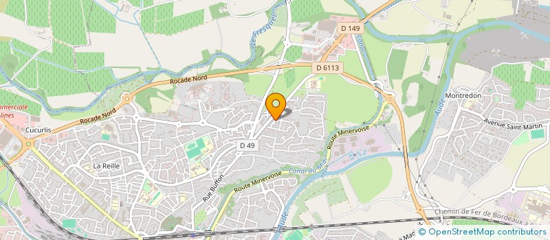 localisation de l'entreprise MAKELEC à CARCASSONNE