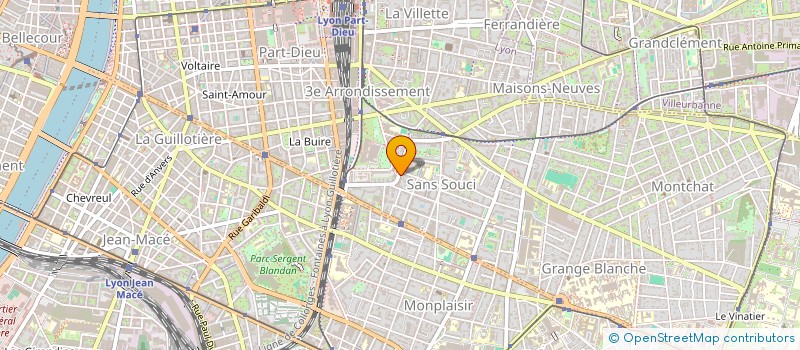 localisation de l'entreprise MAKEMBE JACQUES  LYON