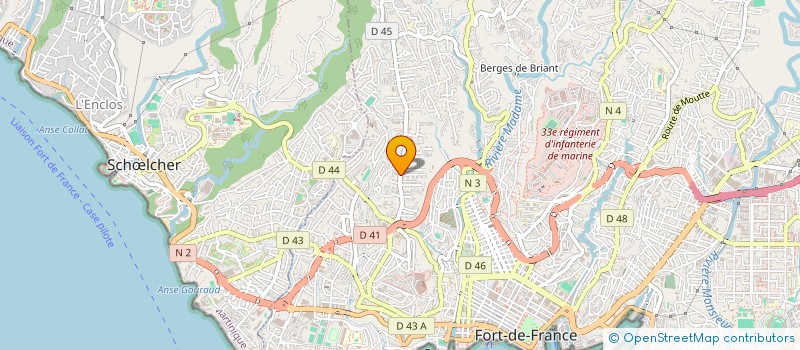 localisation de l'entreprise MAKEMON  FORT-DE-FRANCE