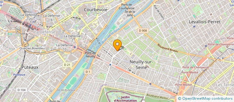 localisation de l'entreprise MAKEMYPR à NEUILLY-SUR-SEINE