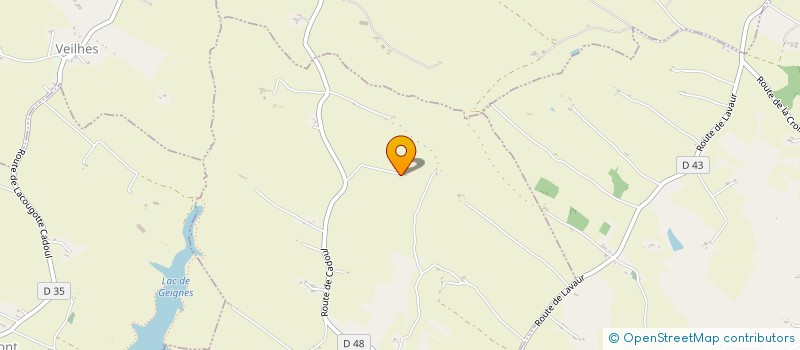 localisation de l'entreprise MAKENE MOUCHKILL  CAMBON-LES-LAVAUR