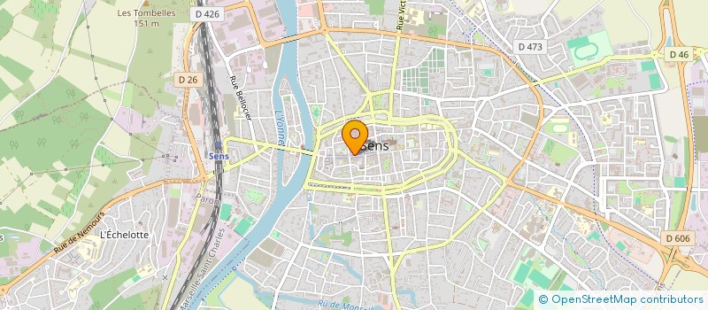 localisation de l'entreprise MAKER ZONE  SENS