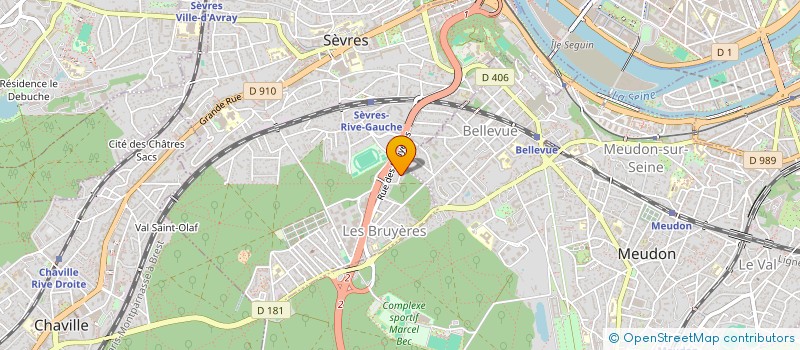 localisation de l'entreprise MAKERATA  SEVRES
