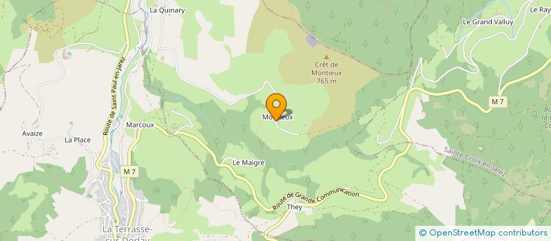 localisation de l'entreprise MAKERSPACE LESVOS  SAINT-PAUL-EN-JAREZ