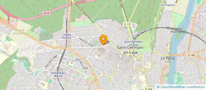 localisation de l'entreprise MAKF  SAINT-GERMAIN-EN-LAYE