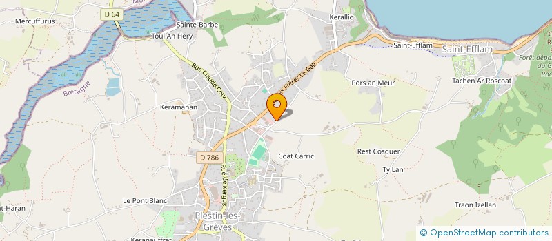 localisation de l'entreprise MAKFORM FIT 22  PLESTIN-LES-GREVES