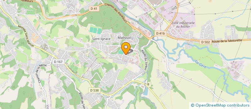 localisation de l'entreprise MAKH NETTOYAGE à VIENNE