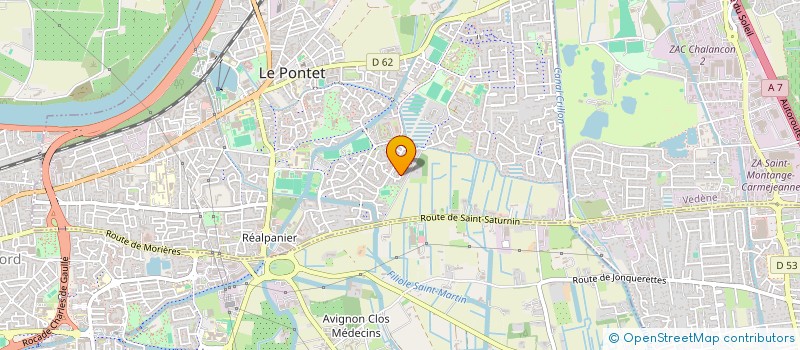 localisation de l'entreprise MAKHECHOUCHE  LE PONTET