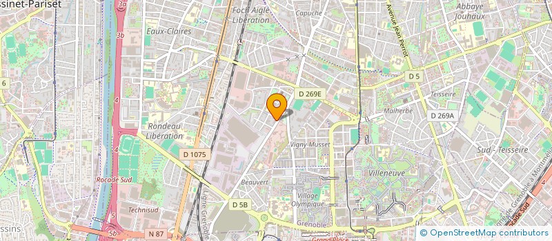 localisation de l'entreprise MAKHFY à GRENOBLE