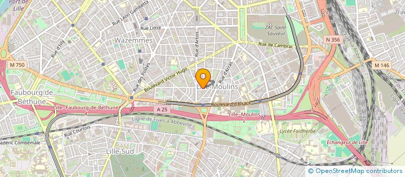 localisation de l'entreprise MAKHIEN à LILLE