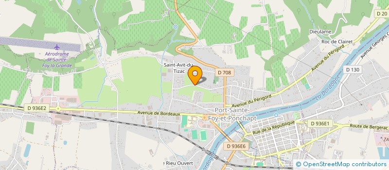 localisation de l'entreprise MAKHKHAS EL HOUSSINE à PORT-SAINTE-FOY-ET-PONCHAPT