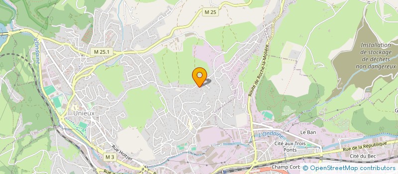 localisation de l'entreprise MAKHLOUF IDEL  UNIEUX