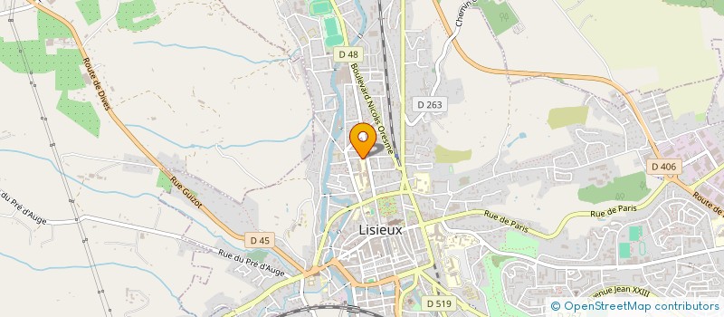 localisation de l'entreprise MAKHNO VISTA ASSOCIATION à LISIEUX