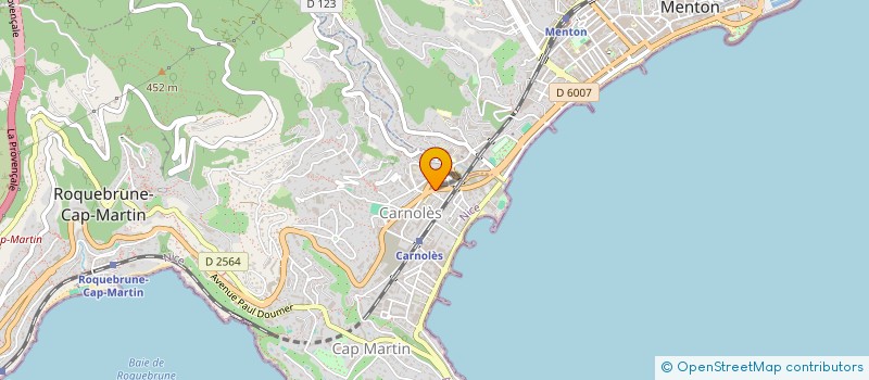 localisation de l'entreprise MAKHO à ROQUEBRUNE-CAP-MARTIN