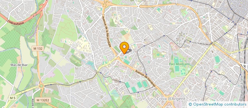 localisation de l'entreprise MAKI 34 à MONTPELLIER