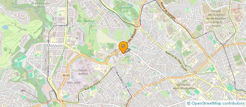 localisation de l'entreprise MAKI à MONTPELLIER