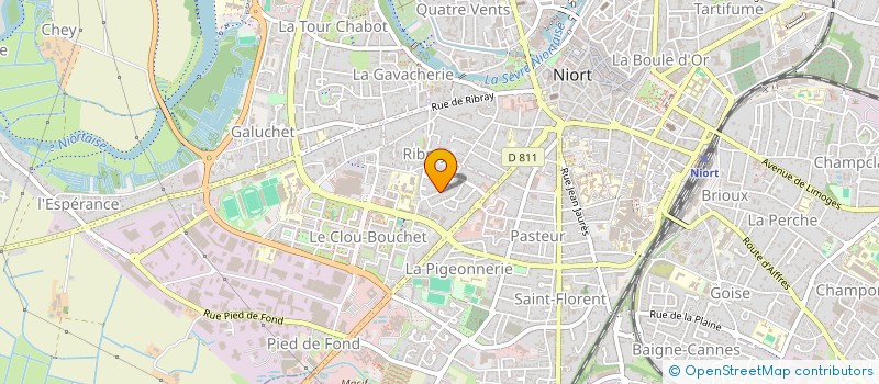 localisation de l'entreprise MAKILA  NIORT