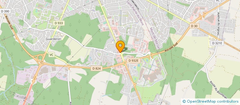 localisation de l'entreprise MAKILA AUTO MONT DE MARSAN  SAINT-PIERRE-DU-MONT